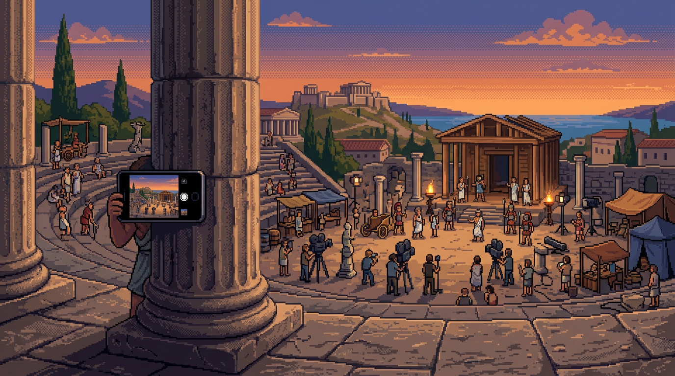 Behind the Scenes & Access, illustration for The Odyssey marketing breakdown